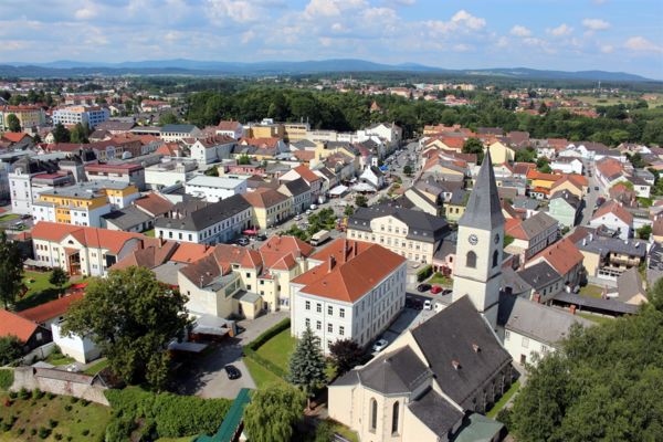 Drohnenaufnahme Gmünder Altstadt